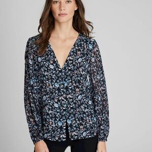 Club Monaco silk blouse